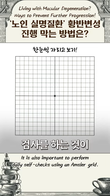 내가 이미 황반변성 환자라면? 황반변성의 자가관리법
